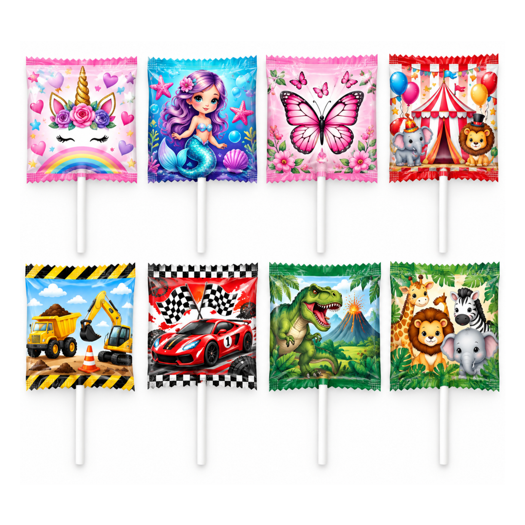 Wrapped Lollipops